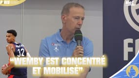 Équipe de France / Basket : "La présence de Wembanyama augmente notre attractivité", admet Collet