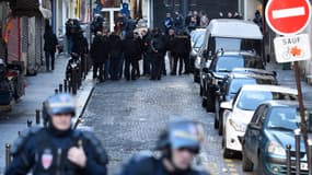 Rue de la Goutte d'Or, à Paris, le 7 janvier 2016. 