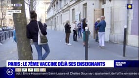 Paris: le 7ème arrondissement vaccine déjà ses enseignants