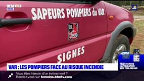 Var: les pompiers face au risque incendie