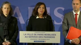 Anne Hidalgo le 7 décembre. 