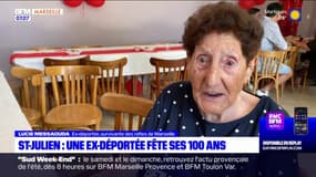 Une ex-déportée, survivante des rafles de Marseille, a fêté ses 100 ans