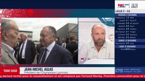 Aulas : "Quand on est un petit club de province, comme nous sommes, qui essaye d'exister sur le plan national et européen..."