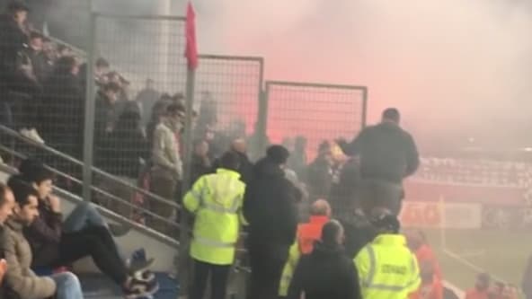 Gazélec-AC Ajaccio : les incidents ont fait six blessés légers
