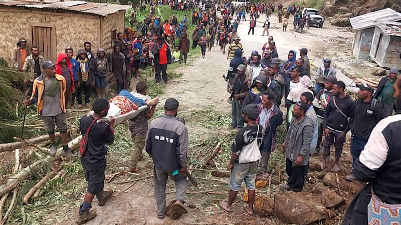 Papouasie-Nouvelle-Guinée: un glissement de terrain ensevelit un village, l'ONU redoute 670 morts