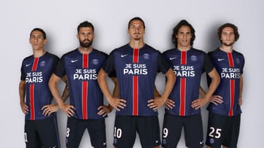 Le maillot "Je suis Paris", porté pour les deux prochains matches, pourrait être commercialisé
