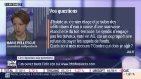 Les questions : Quels recours si un copropriétaire refuse de payer les appels de fonds en cas d'infiltrations d'eau ? - 09/06