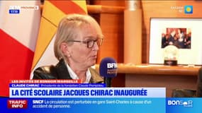 Inauguration de la cité scolaire Jacques Chirac: sa famille "touchée" et "émue" par l'hommage