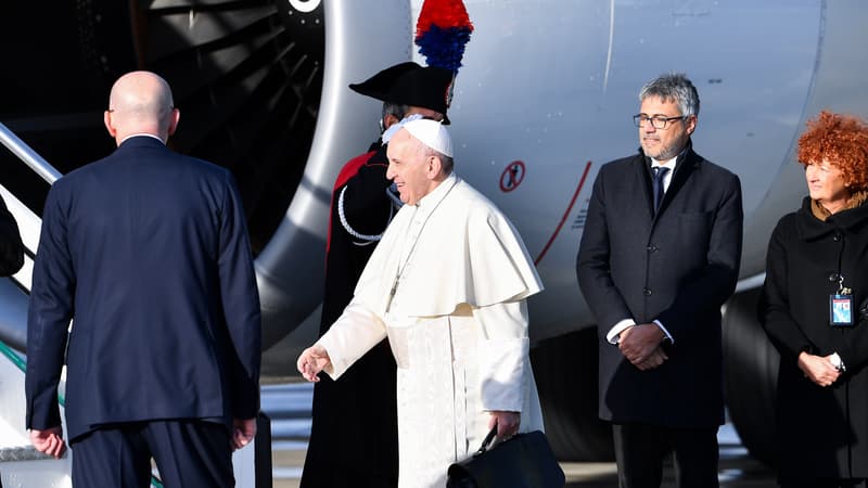 Le pape François est parti d'Italie en direction de Panama City, ce mercredi 23 janvier