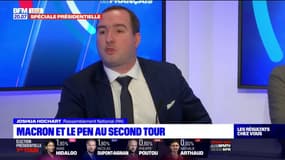 "C'est plutôt une bonne nouvelle pour le Rassemblement national": Joshua Hochart, est ravi du résultat de Marine Le Pen
