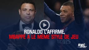 Ronaldo l'affirme, Mbappé a le même style de jeu