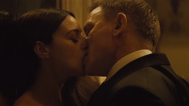 Monica Bellucci et Daniel Craig dans le prochain James Bond, "007 Spectre". 