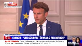 Emmanuel Macron: "Nous sommes favorables à des pratiques d'achat commun du gaz"