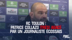RC Toulon : Collazo (très) agacé par un journaliste écossais