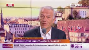 Défense nationale: en France, "on a déjà un embryon très solide d'industries d'armement mais nous ne sommes pas prêts", rappelle Patrick Martin, président du Medef