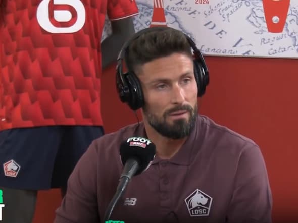 Olivier Giroud dans l'After le 9 octobre 2025 à Lille