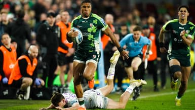 Ben Loader avec les London Irish en mars 2023