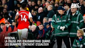 Arsenal: La pause pipi inopportune d'Aubameyang quand les Gunners tentaient d'égaliser