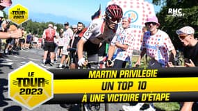 Tour de France : Martin privilégie un top 10 à une victoire d'étape