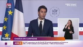 Charles en campagne : Gabriel Attal a martelé les objectifs du gouvernement - 25/11