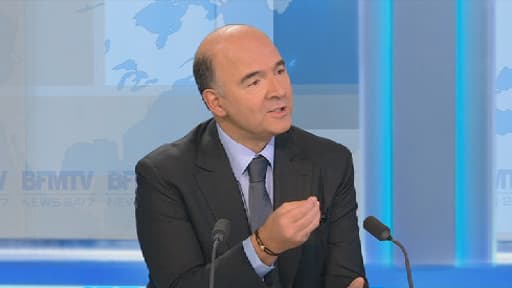 Pierre Moscovici, le ministre de l'Economie et des Finances, a taclé l'ancienne équipe gouvernementale.