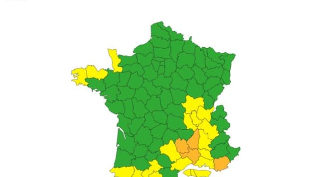 Quatre départements sont en alerte orange ce samedi matin. Quatre départements sont en alerte orange ce samedi matin.