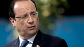 François Hollande, ici le 13 juin, veut rassurer les intermittents.