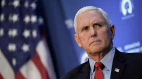 L'ancien vice-président américain Mike Pence à Washington le 30 novembre 2021