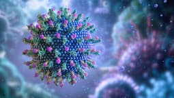 Virus de l'hépatite, illustration. Ces virus, dont les types A, B et C, infectent principalement le foie.