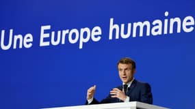 Le président français Emmanuel Macron à Paris, le 9 décembre 2021