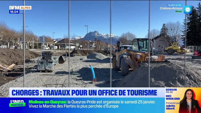 Chorges: des travaux pour implanter deux nouveaux commerces et un office de tourisme