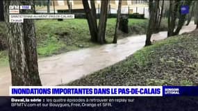 Importantes inondations dans le Pas-de-Calais, le département en alerte orange