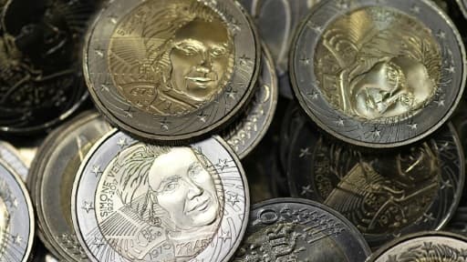 Des pièces de deux euros à l'effigie de l'ancienne ministre Simone Veil dont la frappe a été lancée le 14 juin 2018