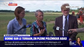 Sécheresse: Elisabeth Borne annonce des mesures pour les agriculteurs