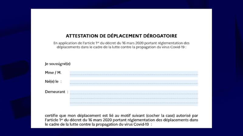 L'attestation de circulation