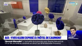 Aix-en-Provence: Yves Klein exposé à l'Hôtel de Caumont