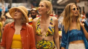 Carrie Coon, Michelle Monaghan et Leslie Bibb dans la saison 3 de "The White Lotus"