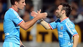 Benoît Cheyrou et Mathieu Valbuena