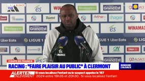 Coupe de France: le Racing se prépare à affronter Clermont-Ferrand