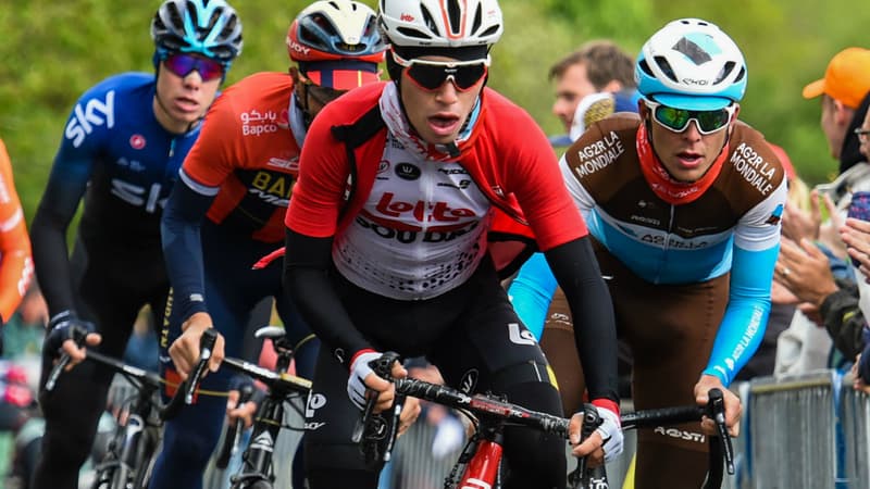 Bjorg Lambrecht lors de Liège-Bastogne-Liège en 2019