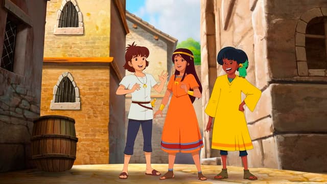 "Les cités d'or", un des multiples dessins animés du catalogue de TF1