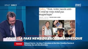 #Magnien, la chronique des réseaux sociaux : Covid, la fake news du vaccin magétique - 03/06