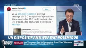 Dispositif anti-SDF: une agencede la Caisse d'Epargne recule après la polémique