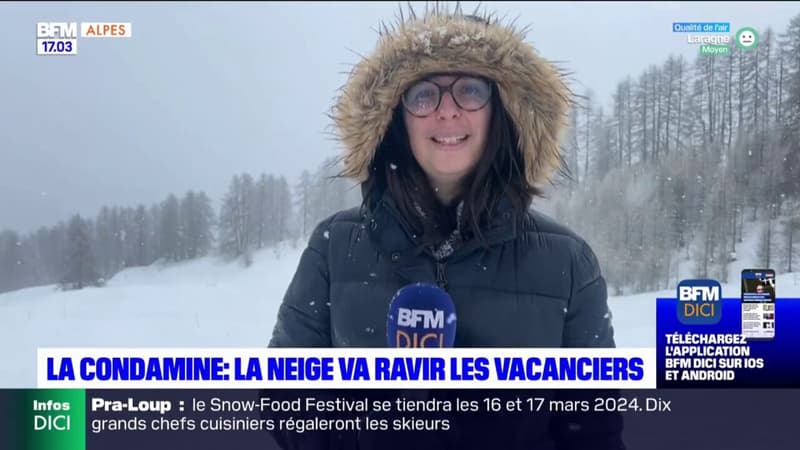 Alpes-de-Haute-Provence: la neige va ravir les vacanciers à Sainte-Anne la Condamine