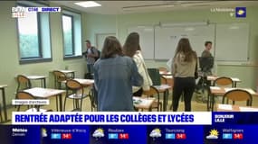 Nord-Pas-de-Calais: une rentrée adaptée pour les collégiens et lycéens