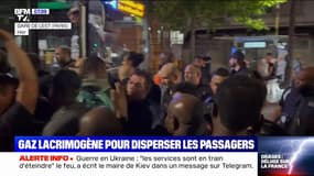 Panne de train à gare de l'Est: les forces de l'ordre ont fait usage de gaz lacrymogène pour disperser les passagers