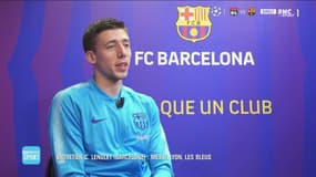 Lenglet : "On joue au foot pour aller le plus haut possible. Et Barcelone c'est ce qu'il y a de plus haut, je pense"