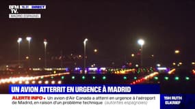 Le Boeing d'Air Canada a pu atterrir en urgence à Madrid