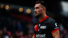 Baptiste Couilloud avec le LOU, en septembre 2022