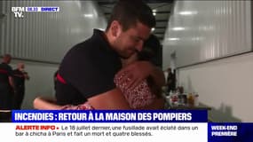 Incendies en Gironde: retour à la maison des pompiers basés en Essonne